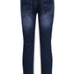 Damrack slim fit jeans - denim blue black