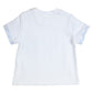 T-shirt Pocket wit/lichtblauw