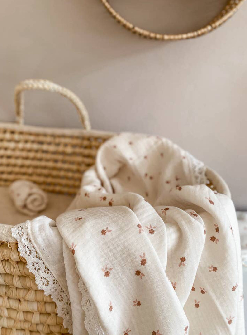 Luxe swaddle flower