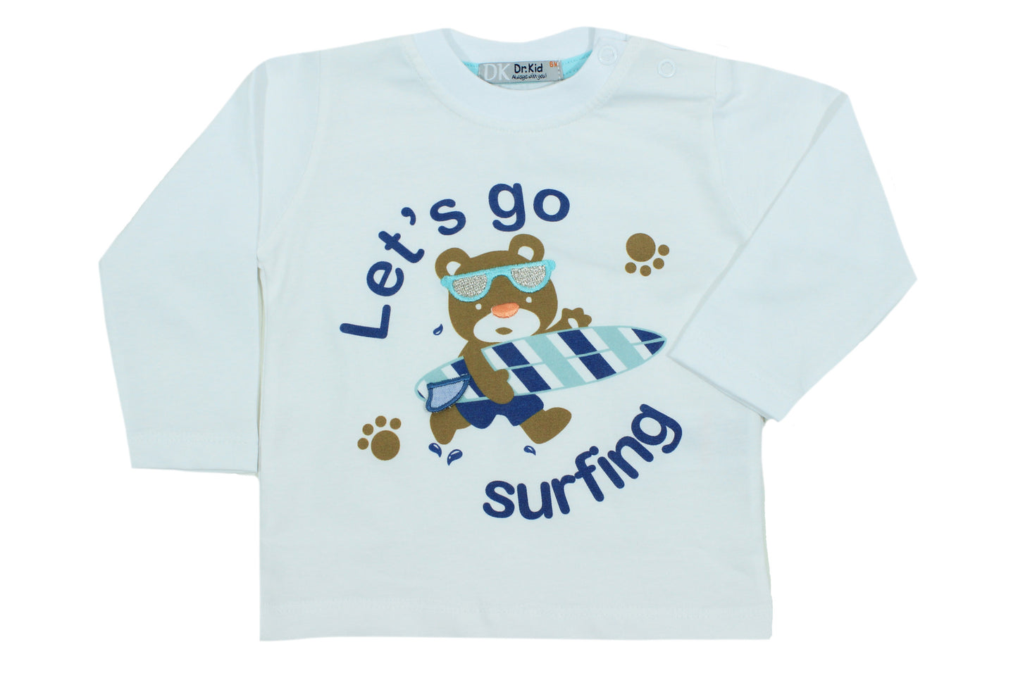 T-shirt let’s go surfing